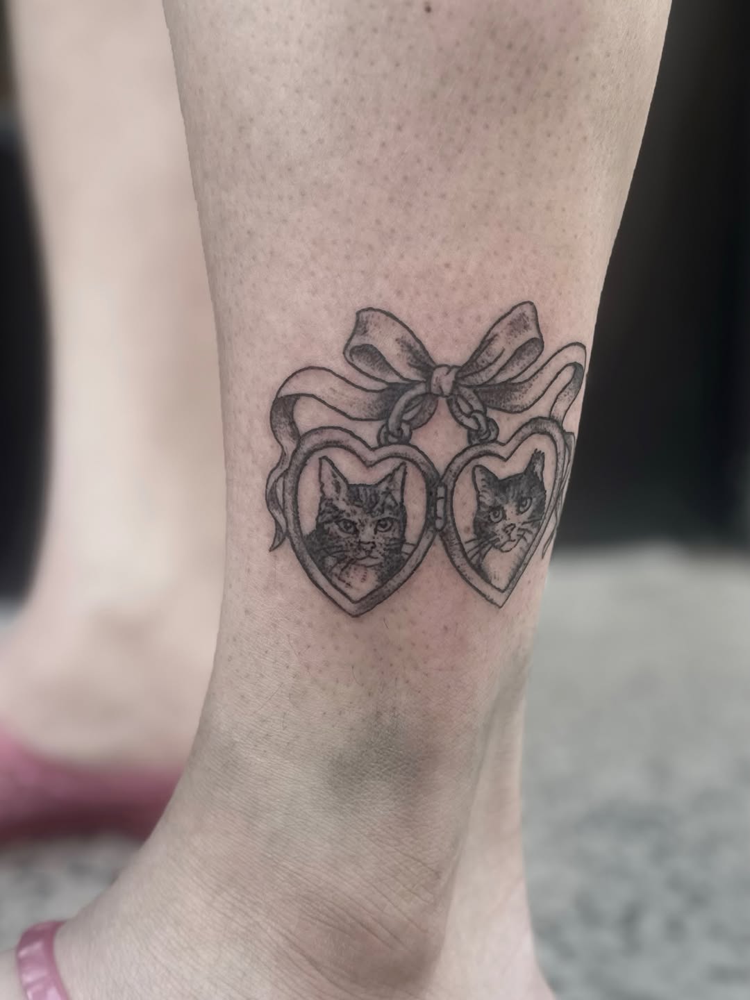 Tattoo by @hellridertattoo — realism, black_and_grey