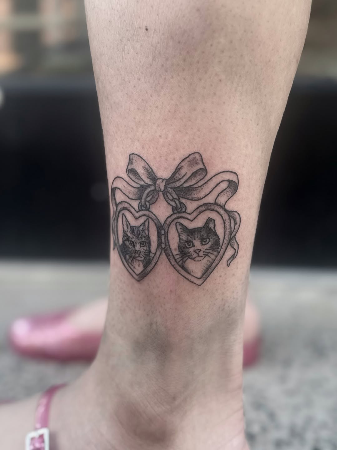 Tattoo by @hellridertattoo — black_and_grey