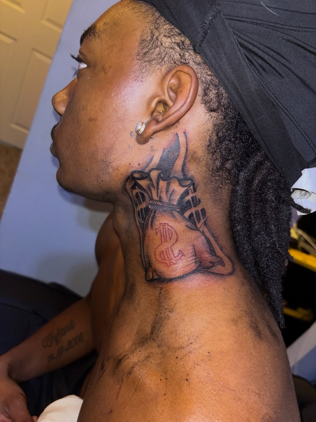 Tattoo by @richmetre_ β black_and_grey, lettering_script
