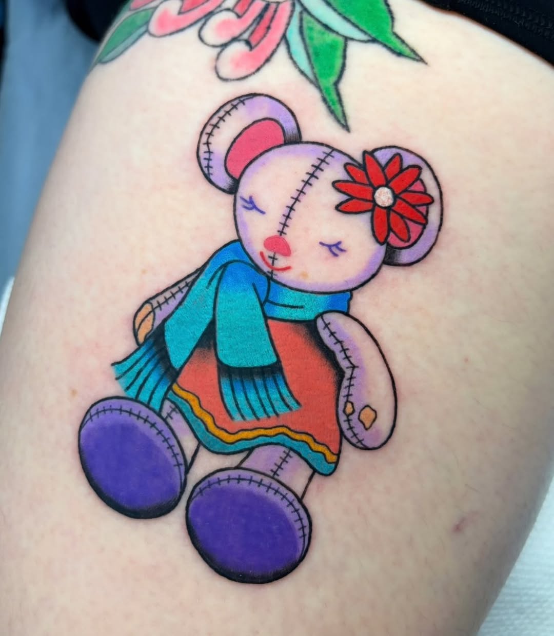 Tattoo by @alenamcdarling — new_school, illustrative