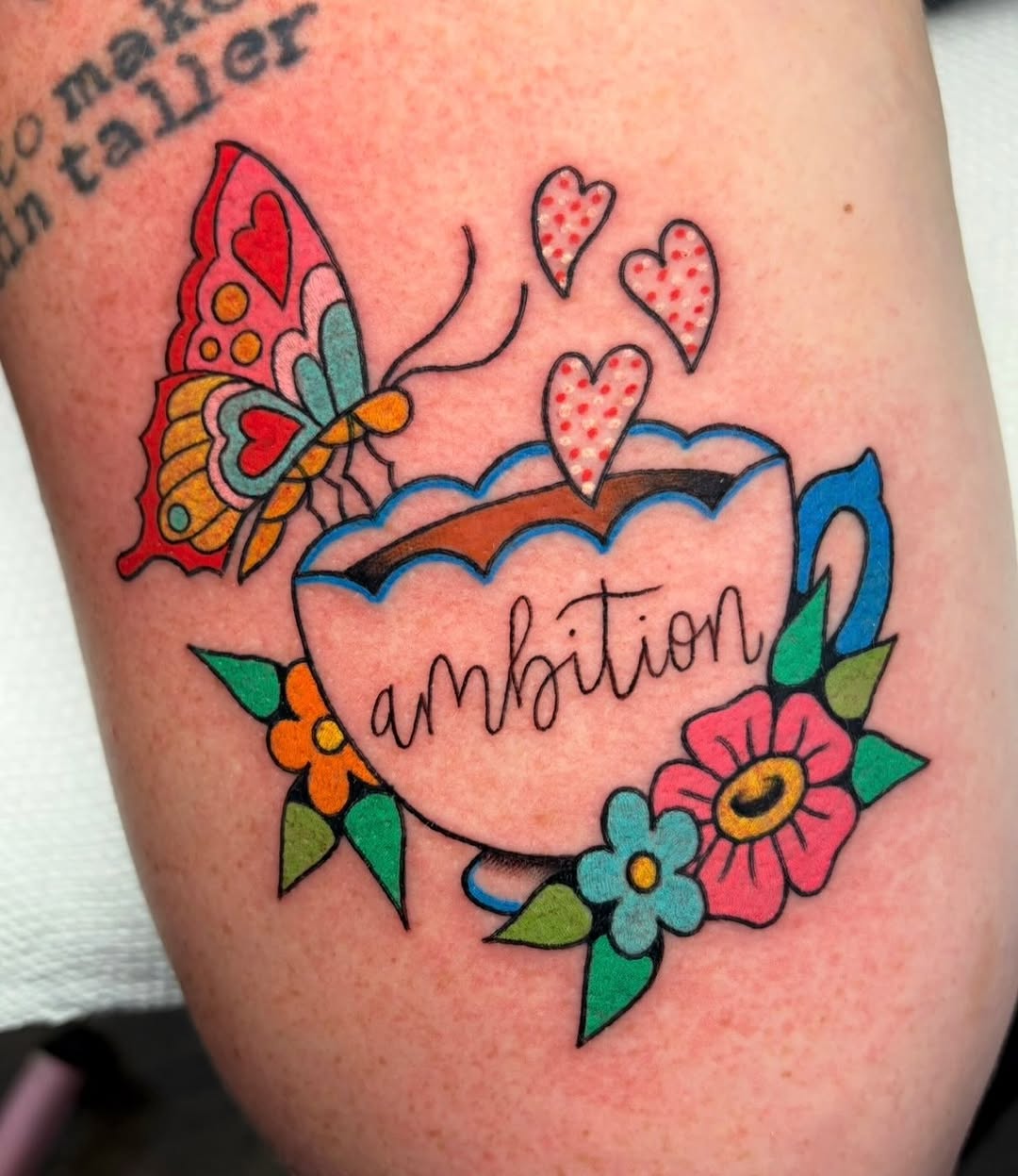 Tattoo by @alenamcdarling — american_traditional, illustrative