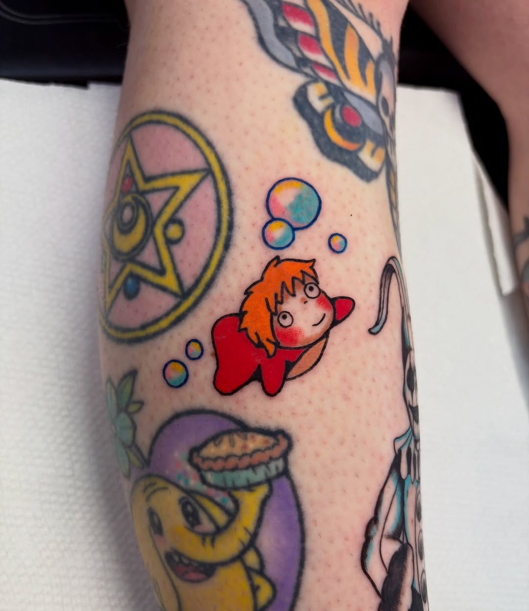 Tattoo by @alenamcdarling — anime