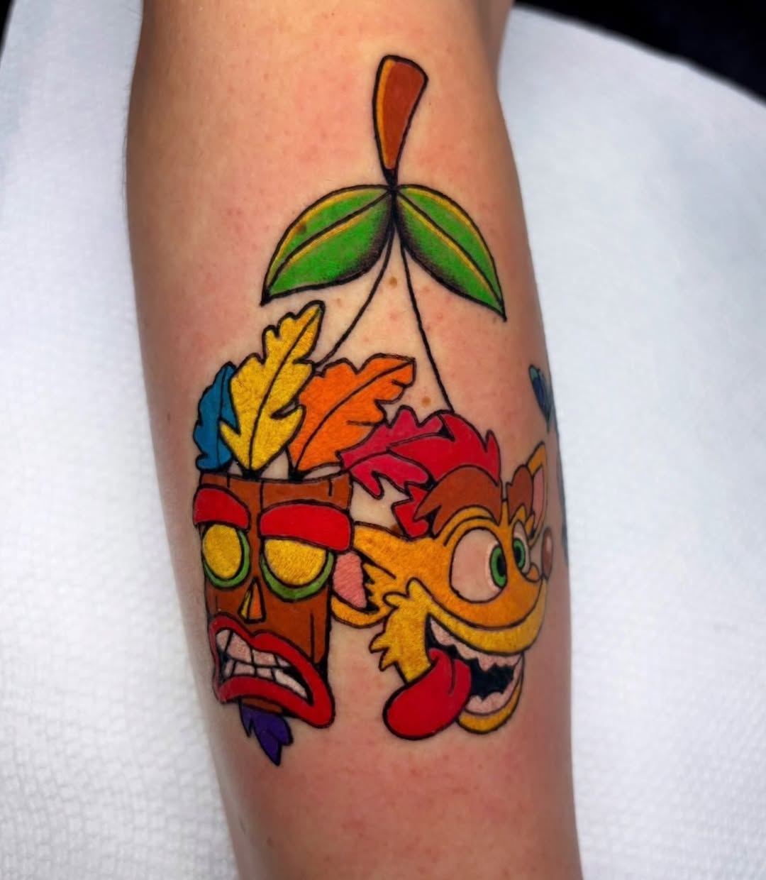 Tattoo by @alenamcdarling — illustrative, new_school