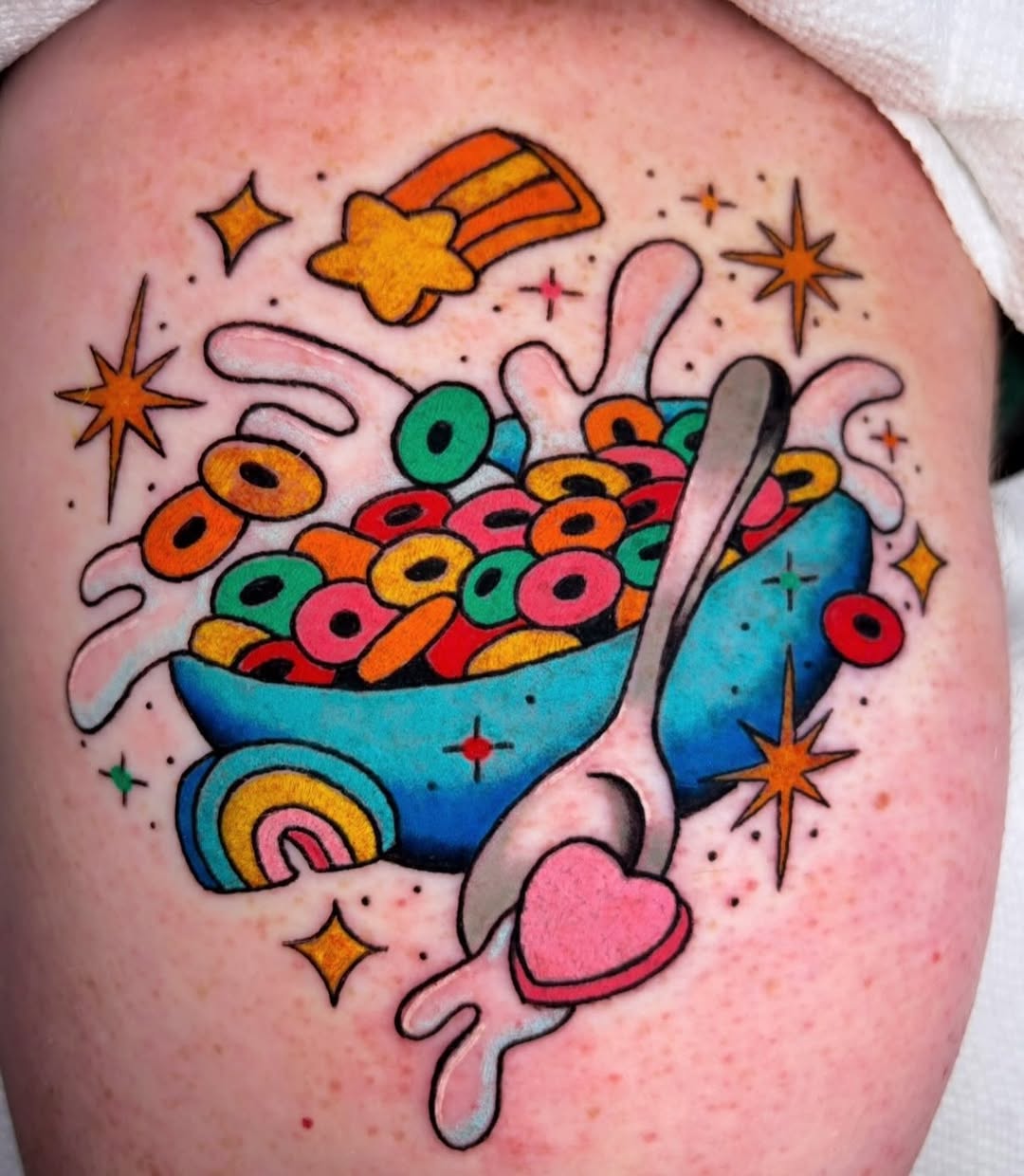 Tattoo by @alenamcdarling — new_school, illustrative