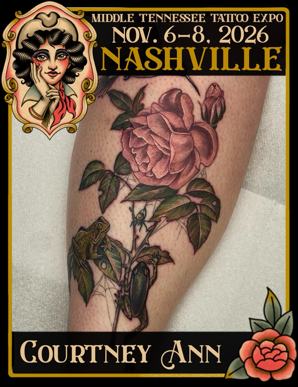 Tattoo by @courtneyann_arts — realism, black_and_grey