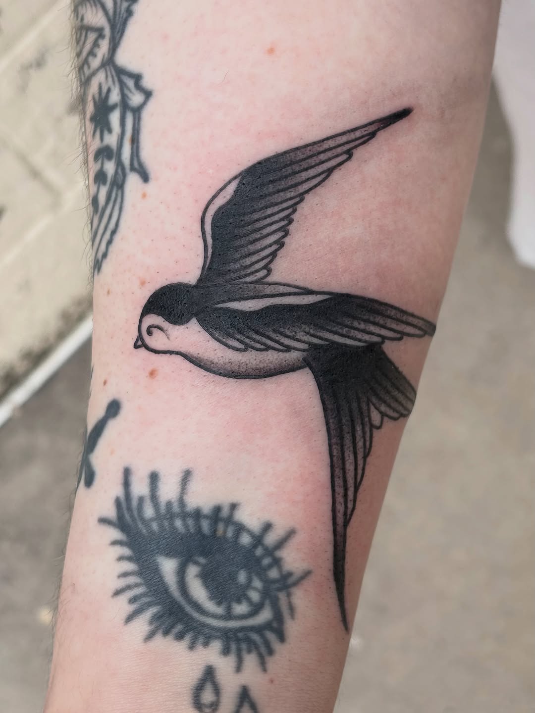 Tattoo by @butcher_boy_tattoos — american_traditional, black_and_grey