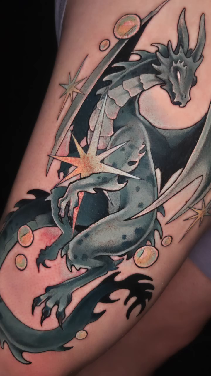 Tattoo by @skyla.bel — realism, black_and_grey