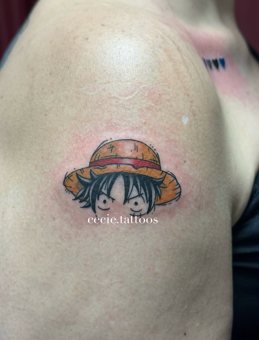 Tattoo by @cecie.tattoos — anime
