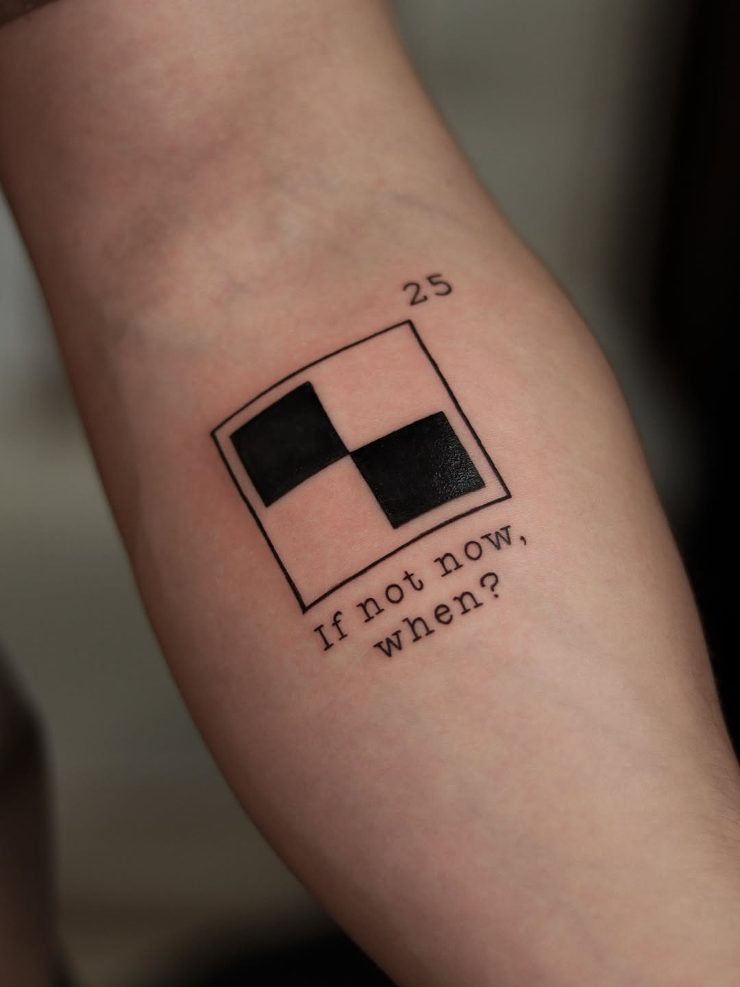 Tattoo by @arthurkossoski — lettering_script, minimalist