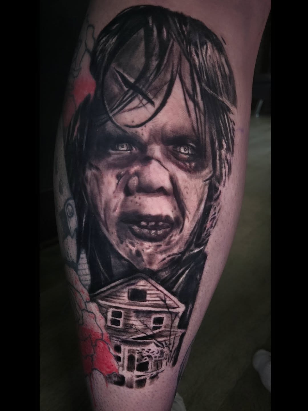 Tattoo by @goth_ross_502 — realism, dark_realism