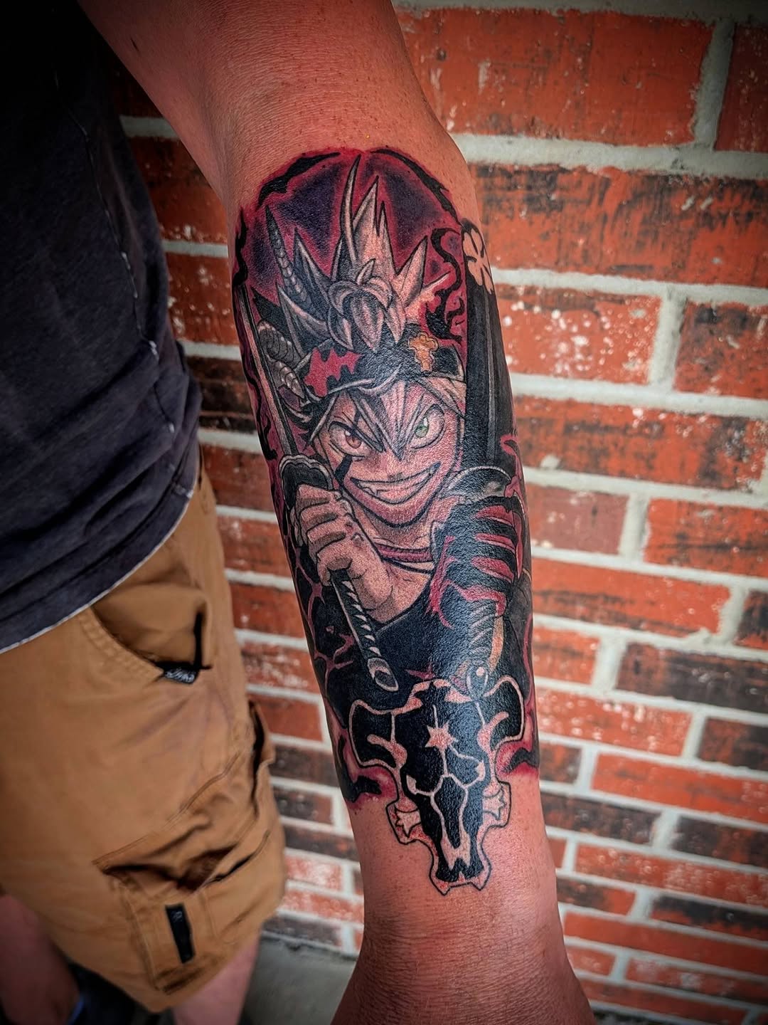 Tattoo by @tatsbymads — anime, illustrative
