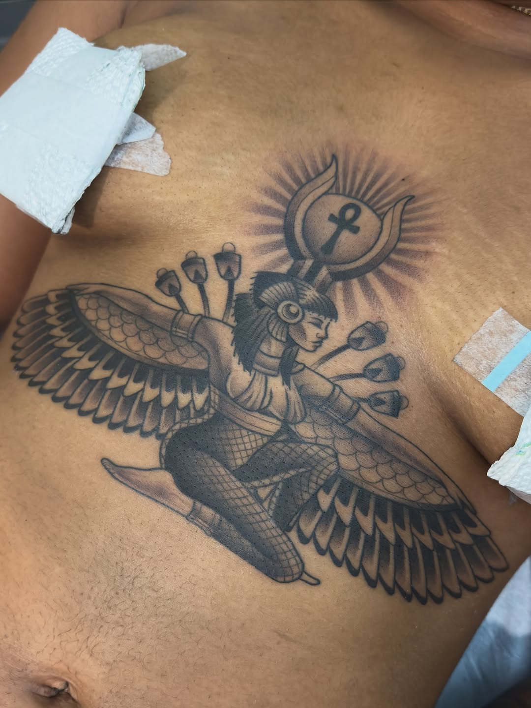 Tattoo by @amyjeantattoos — black_and_grey, realism