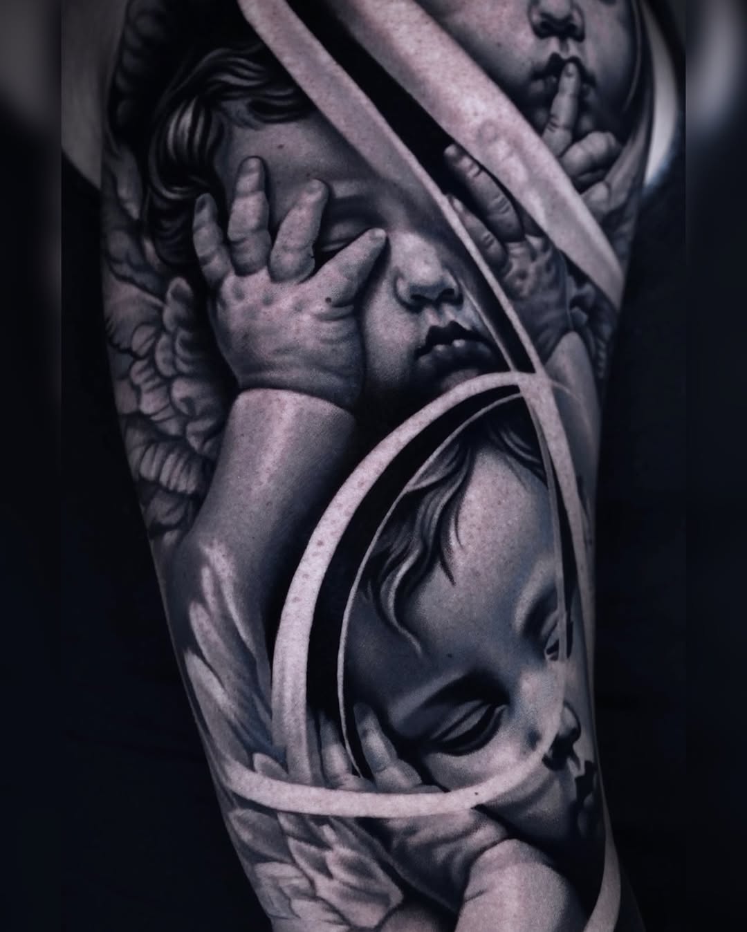 Tattoo by @midas_shadowhunters_tt — realism, black_and_grey
