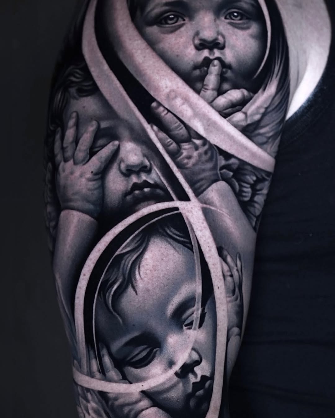Tattoo by @midas_shadowhunters_tt — realism, black_and_grey