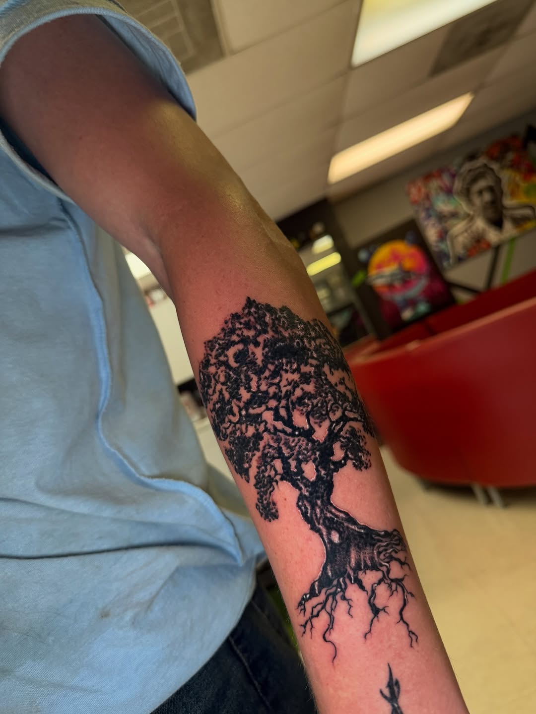 Tattoo by @steve_tattoo87 — blackwork