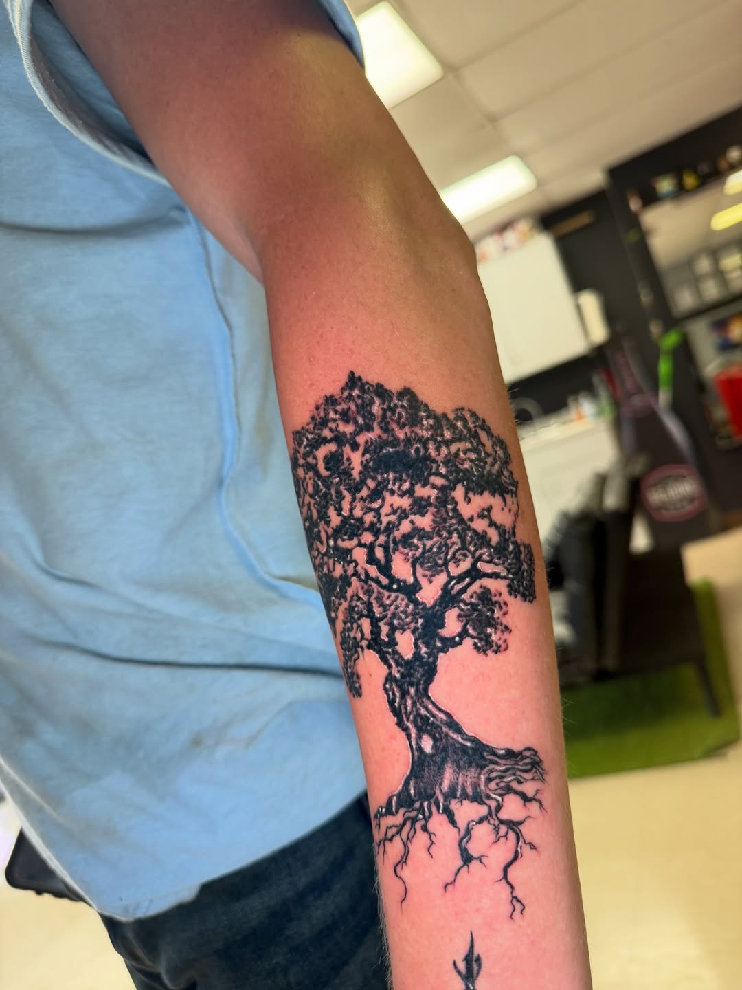 Tattoo by @steve_tattoo87 — blackwork