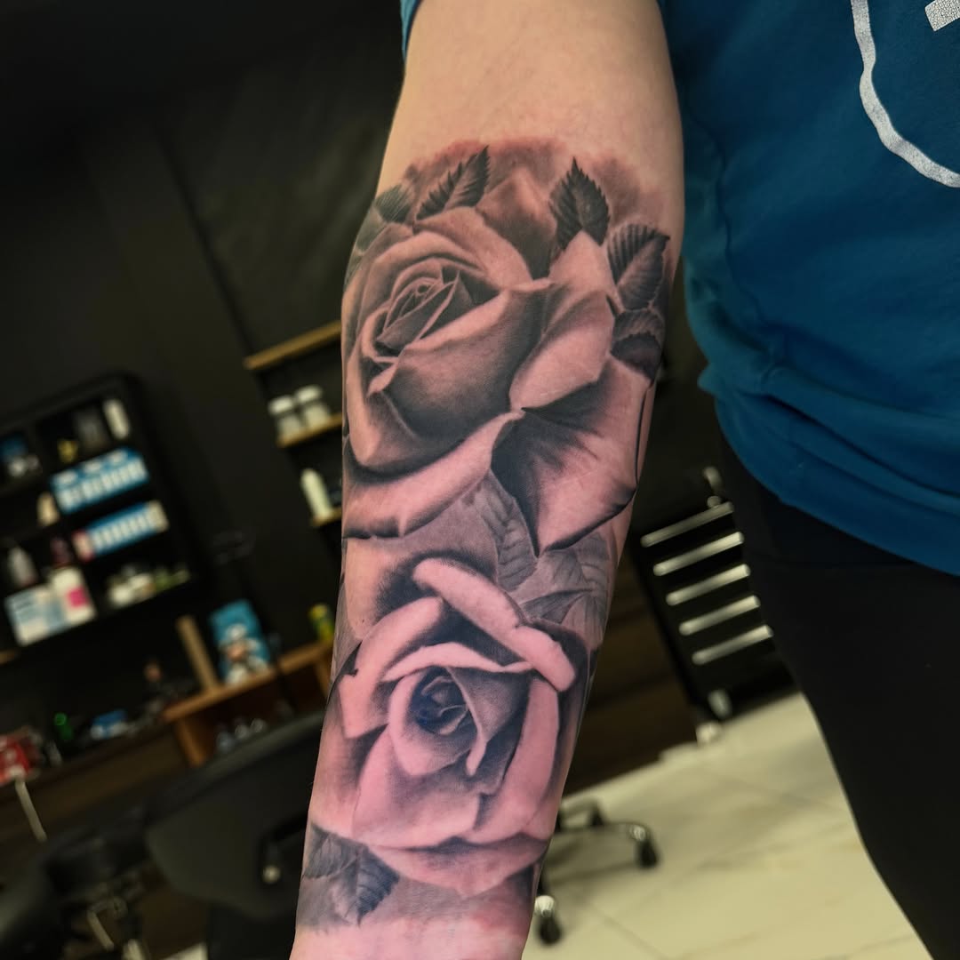 Tattoo by @tuannguyen_tattoo — realism, black_and_grey