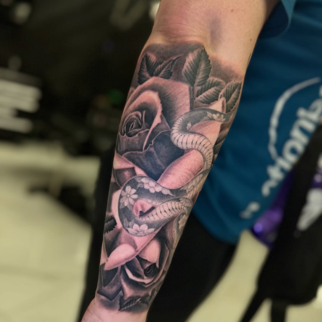 Tattoo by @tuannguyen_tattoo — realism, black_and_grey