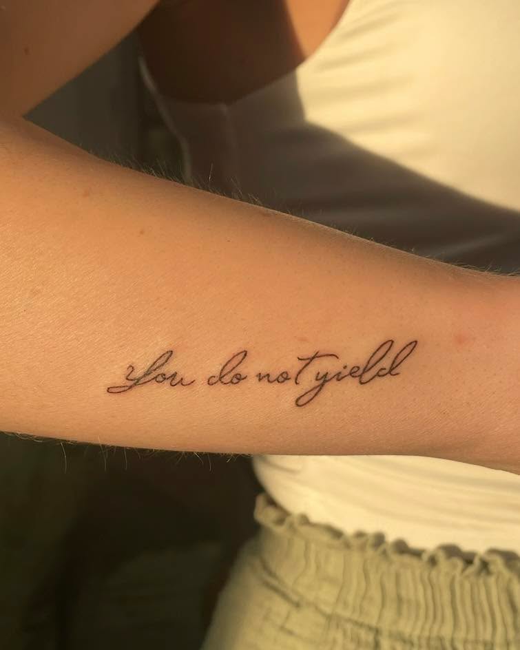 Tattoo by @myl.valois_tattoo — lettering_script, fine_line
