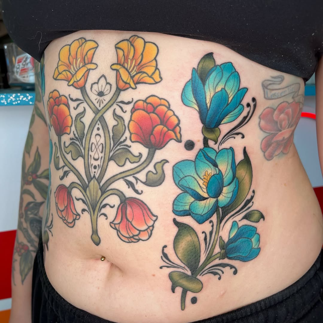 Tattoo by @emidoesart — neo_traditional, ornamental