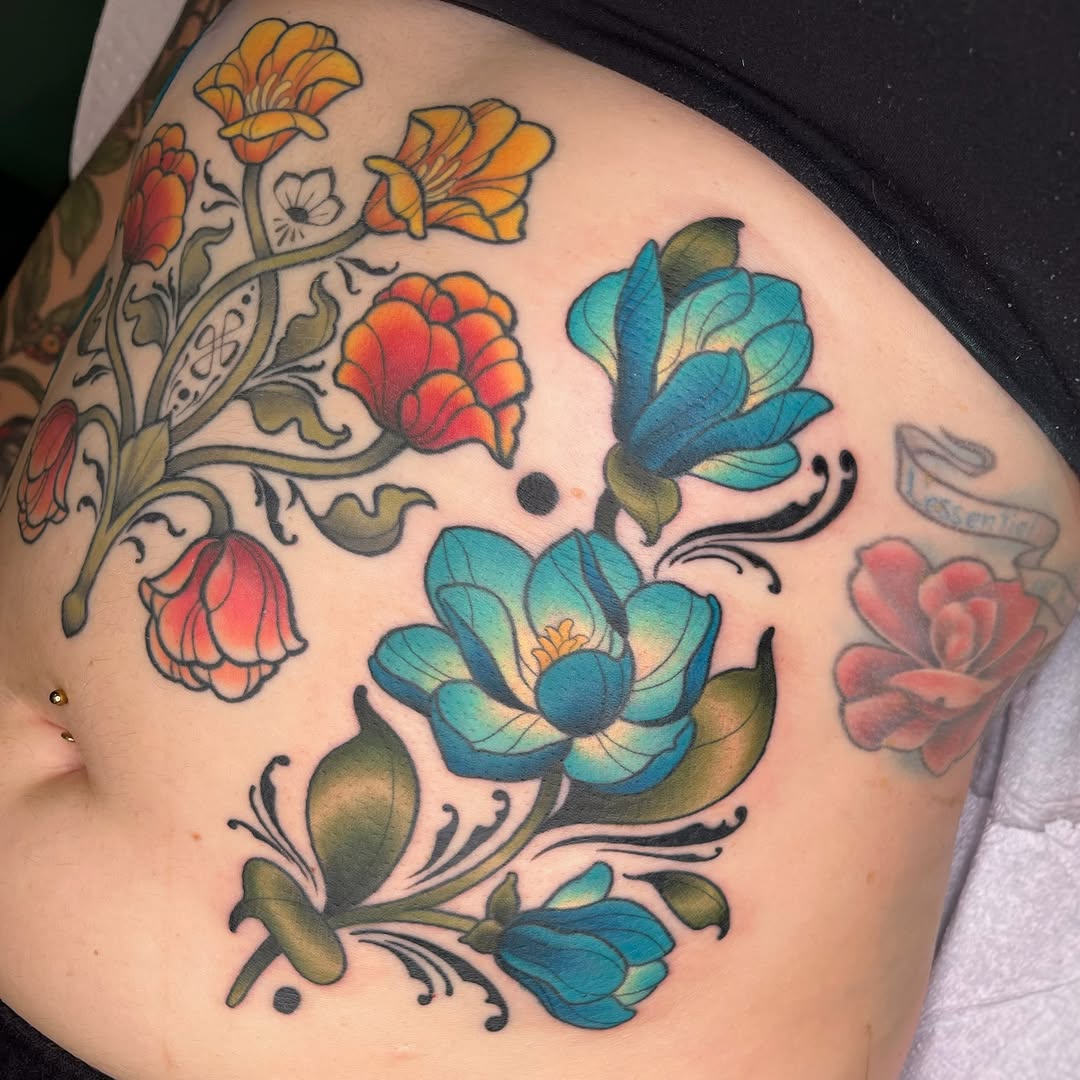 Tattoo by @emidoesart — neo_traditional, illustrative