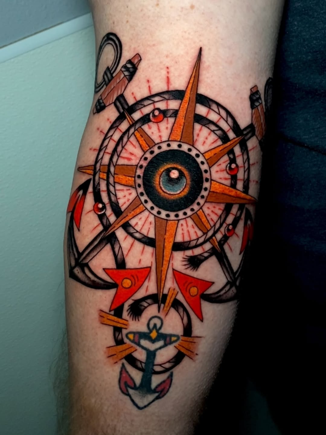 Tattoo by @justinmitchelltattoos — american_traditional, illustrative