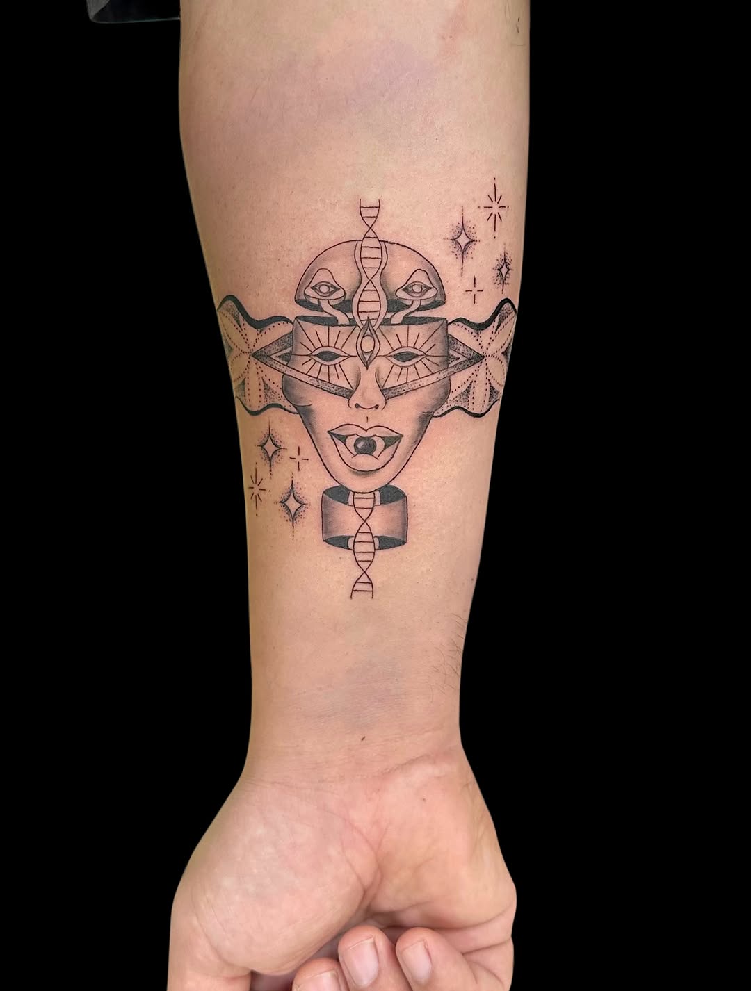 Tattoo by @visions.of.jules β illustrative, black_and_grey