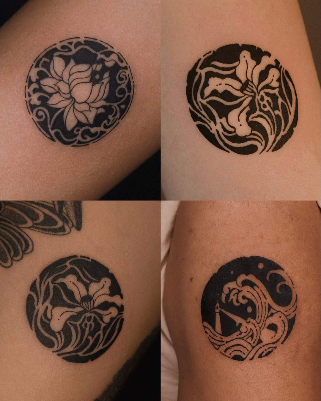 Tattoo by @wabisabi_ttt — blackwork, illustrative