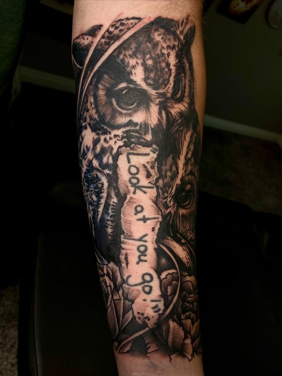 Tattoo by @_tattoosbynessa___ — realism, black_and_grey