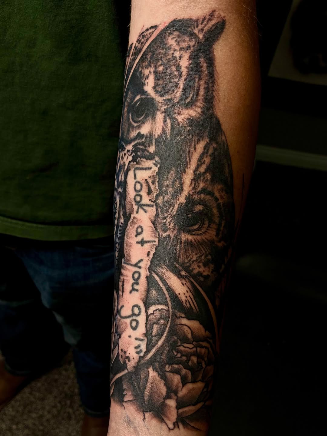 Tattoo by @_tattoosbynessa___ — realism, black_and_grey