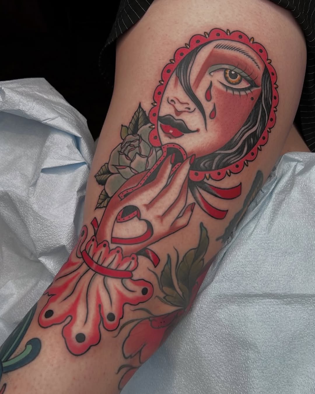 Tattoo by @alliemarietattoos — neo_traditional, american_traditional