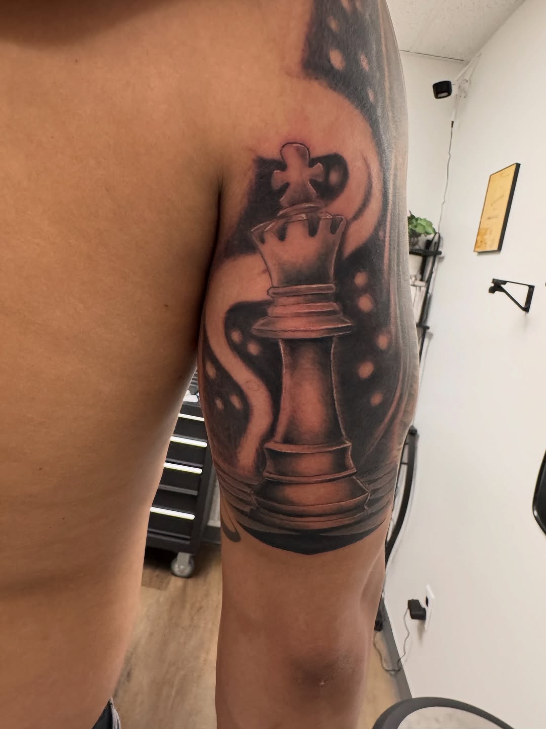 Tattoo by @tattoosbyfesik โ black_and_grey, realism