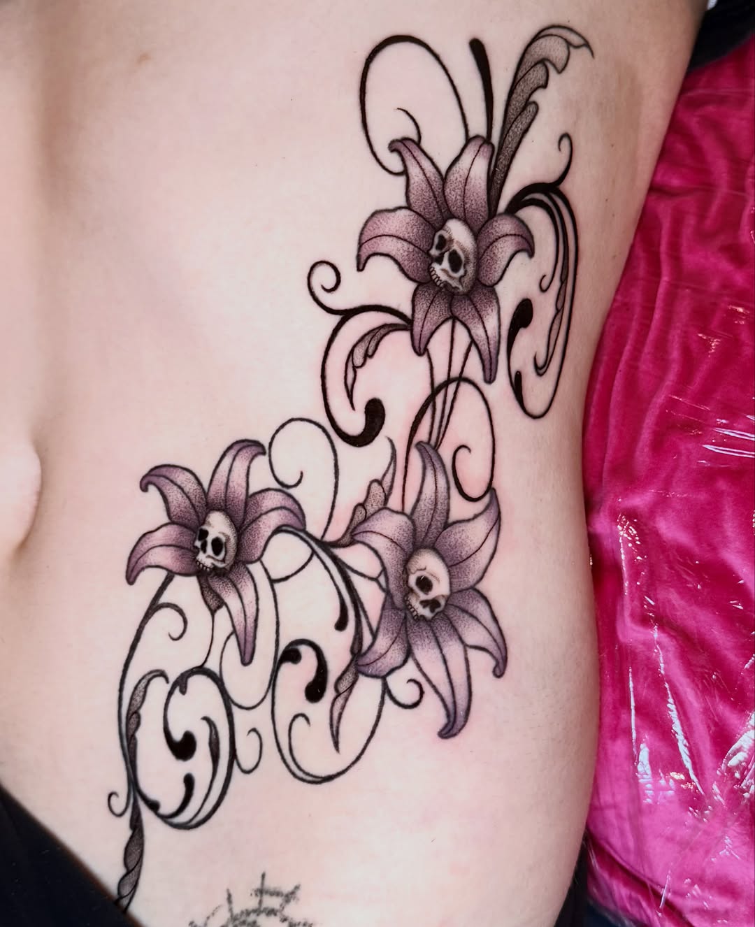 Tattoo by @miachristattoo — dark_realism, ornamental