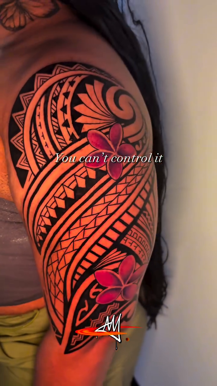 Tattoo by @ayem.ink — tribal, japanese_irezumi