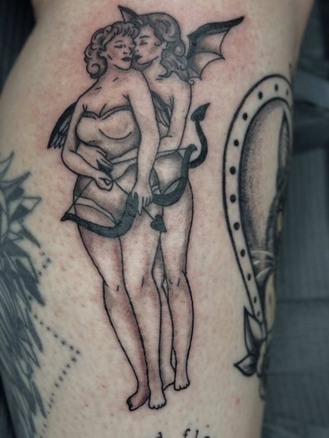 Tattoo by @swann.and.needle.tattoo — american_traditional, black_and_grey