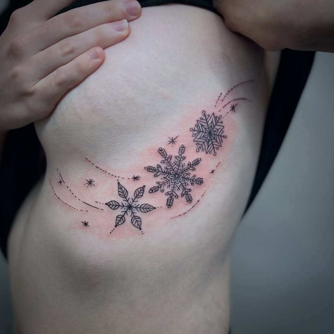 Tattoo by @sailor_riot — fine_line, dotwork