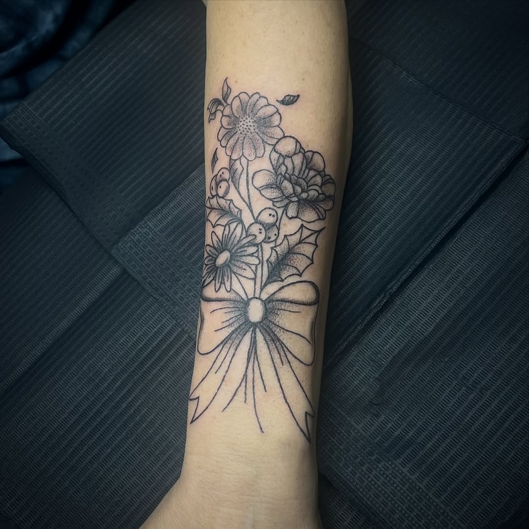 Tattoo by @sailor_riot — fine_line, illustrative