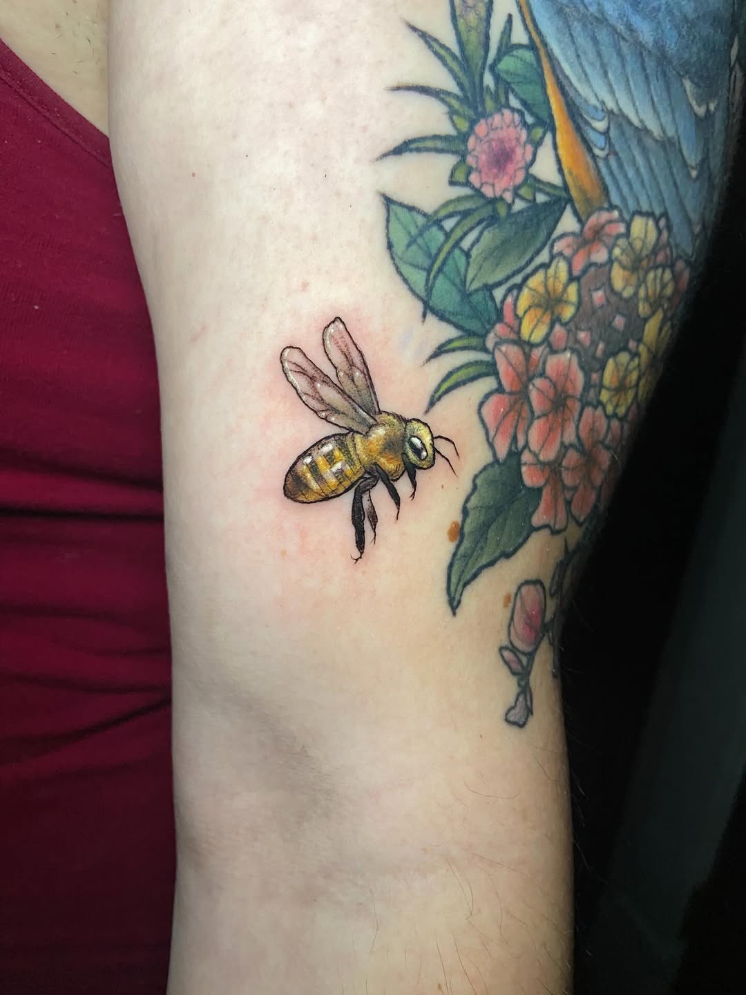 Tattoo by @dawncarrtattoos — illustrative, realism