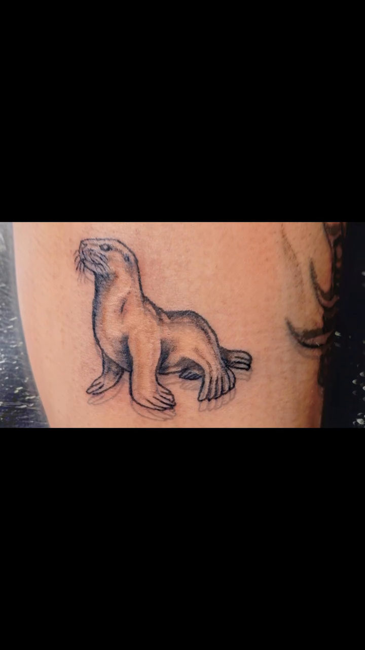 Tattoo by @1fixxstudio — black_and_grey, realism