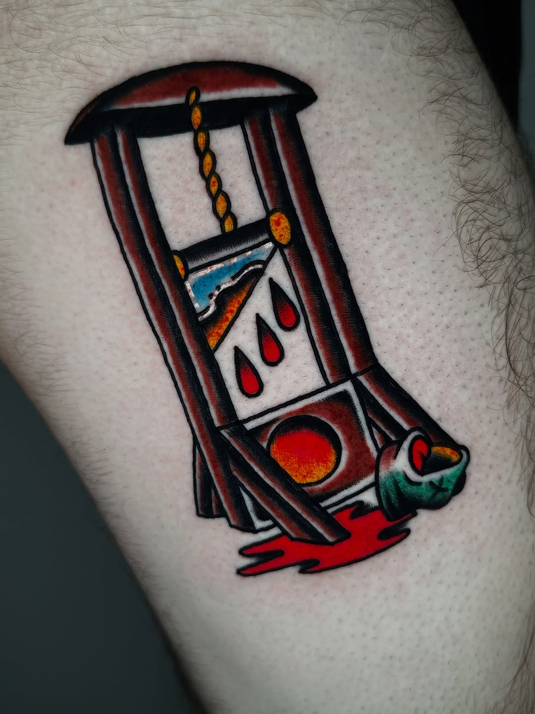 Tattoo by @spenceytattoos — american_traditional, illustrative