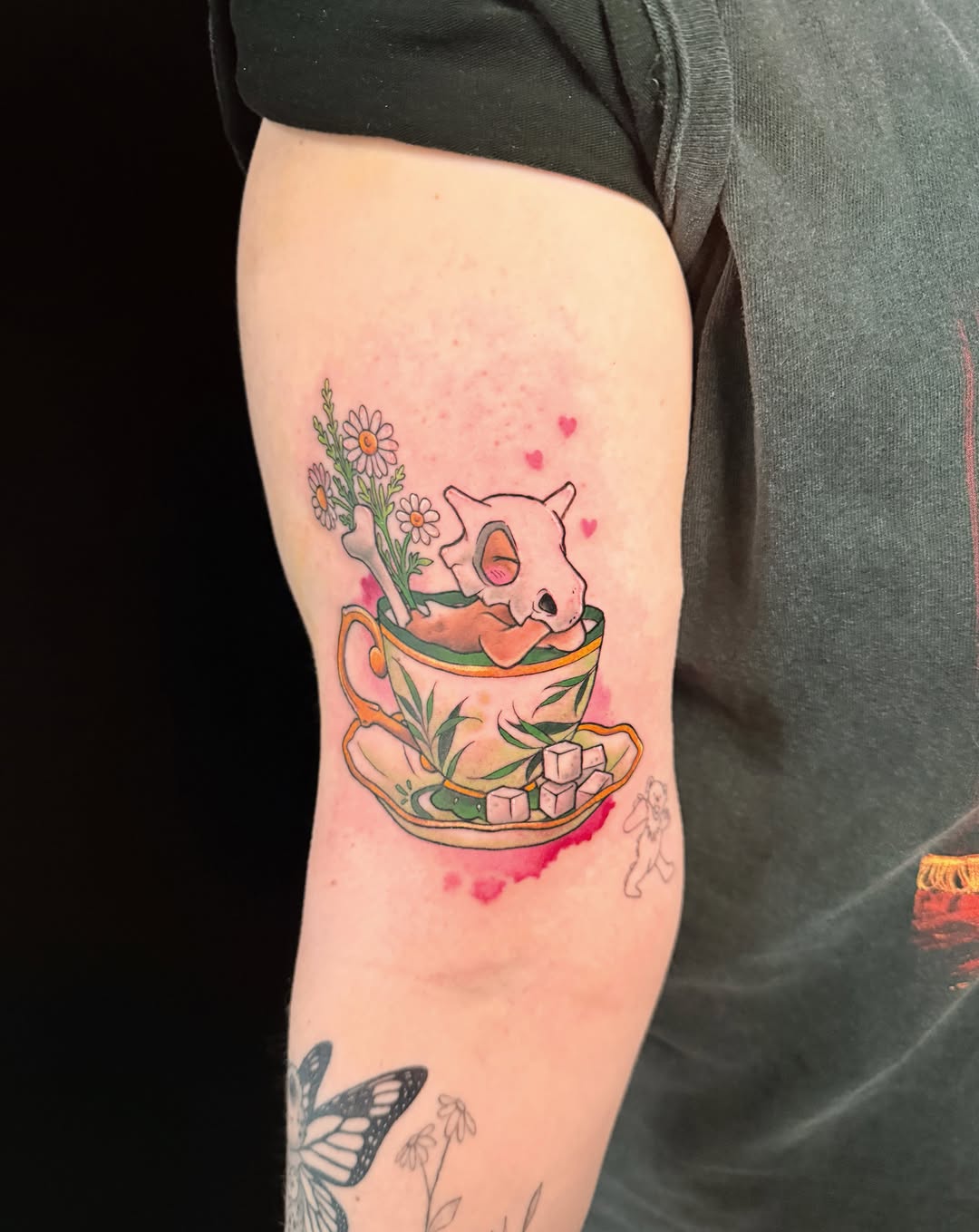 Tattoo by @tattoome_violet โ anime
