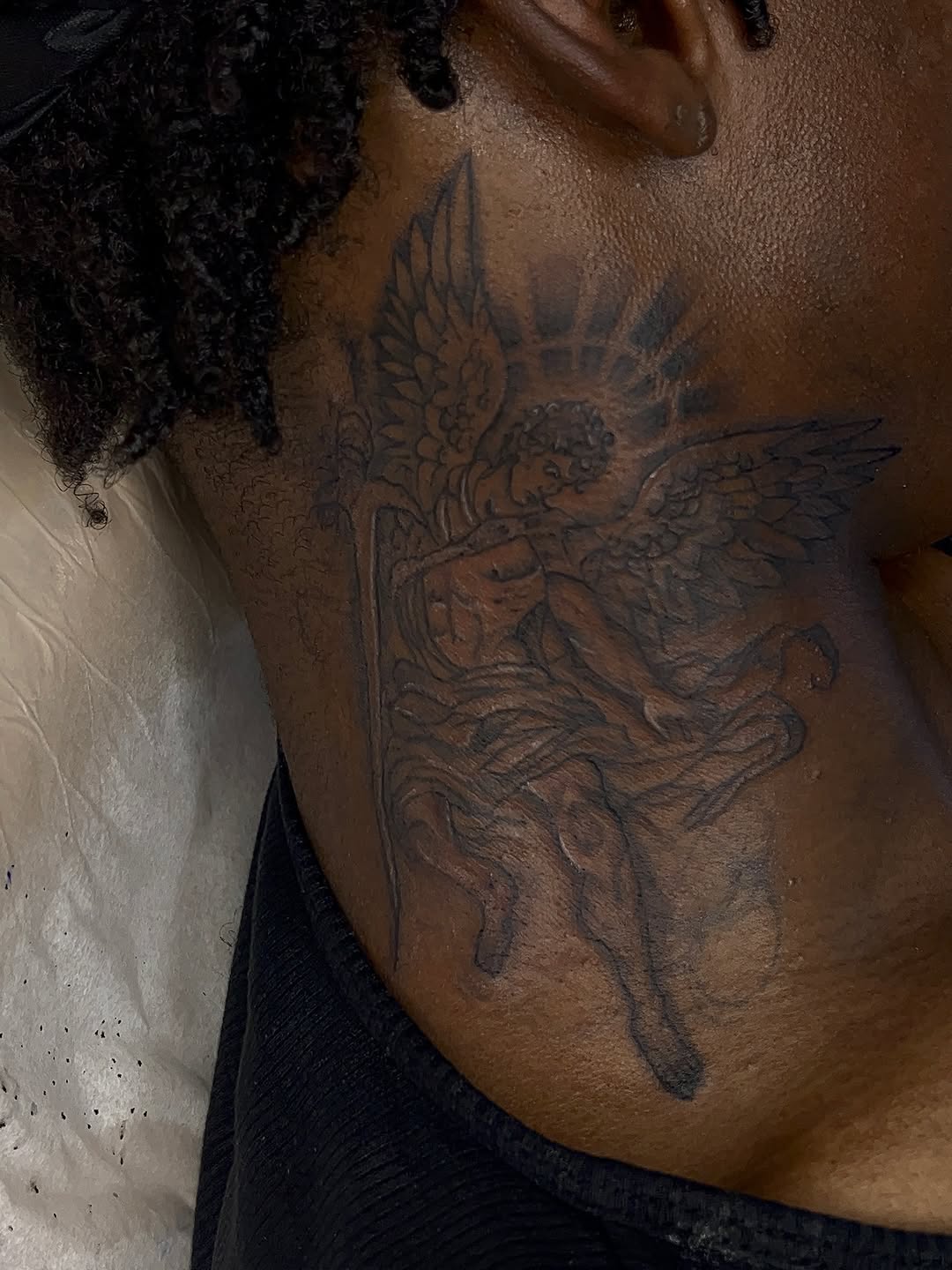 Tattoo by @xlynaeink โ realism, black_and_grey