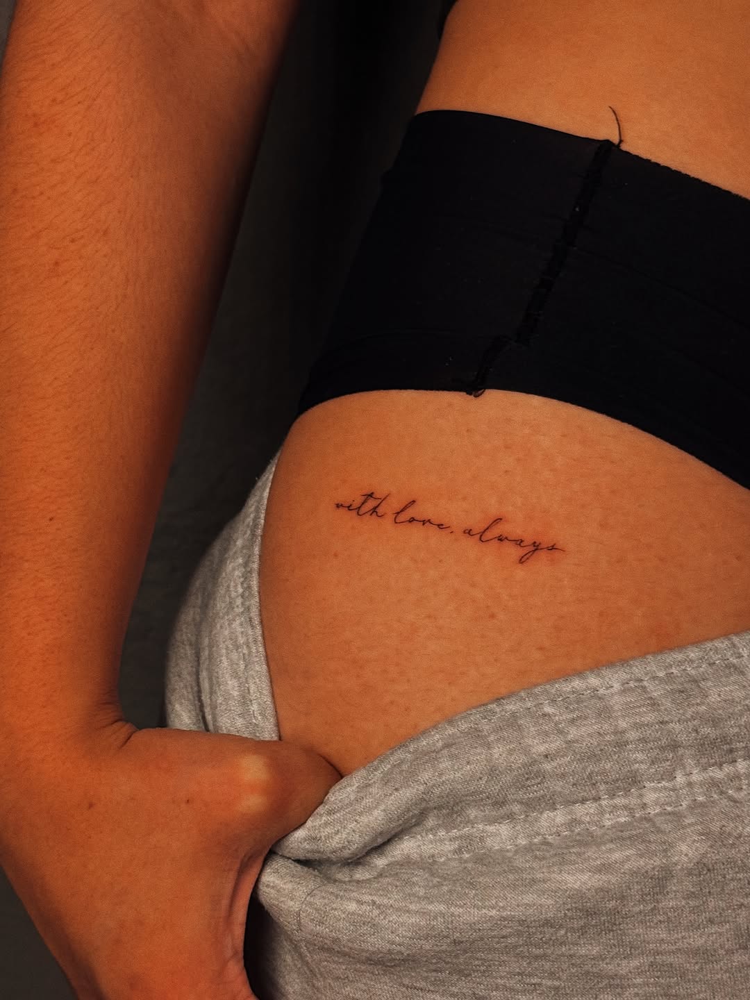 Tattoo by @inkduartetattoo — fine_line, lettering_script