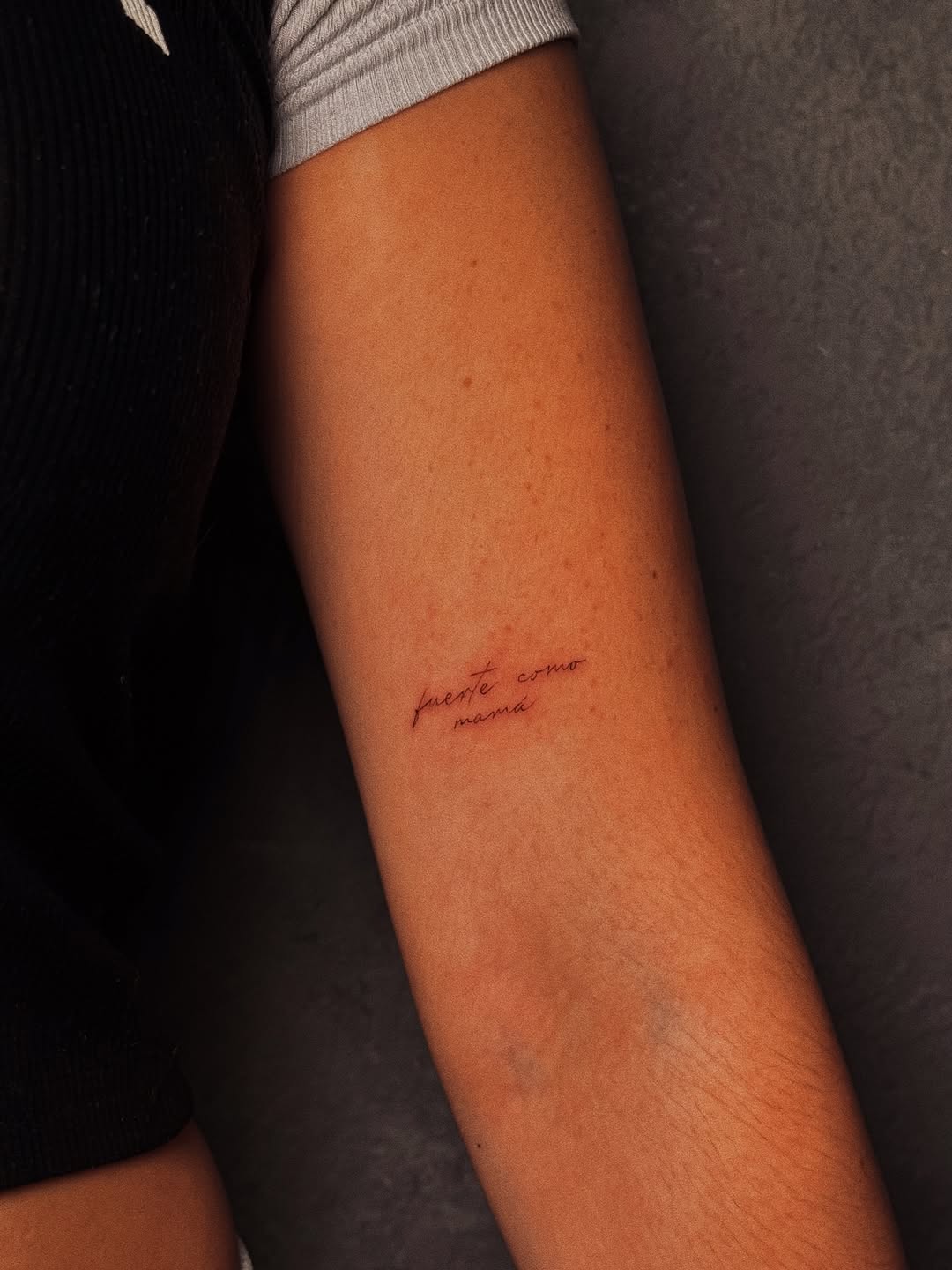 Tattoo by @inkduartetattoo — fine_line, lettering_script