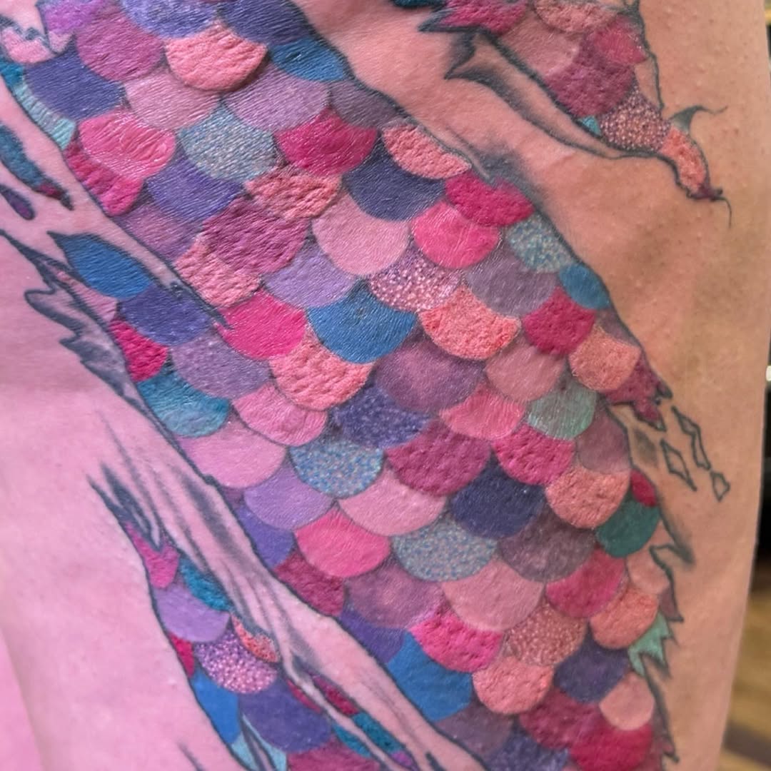 Tattoo by @pxinkpmutattoos โ realism