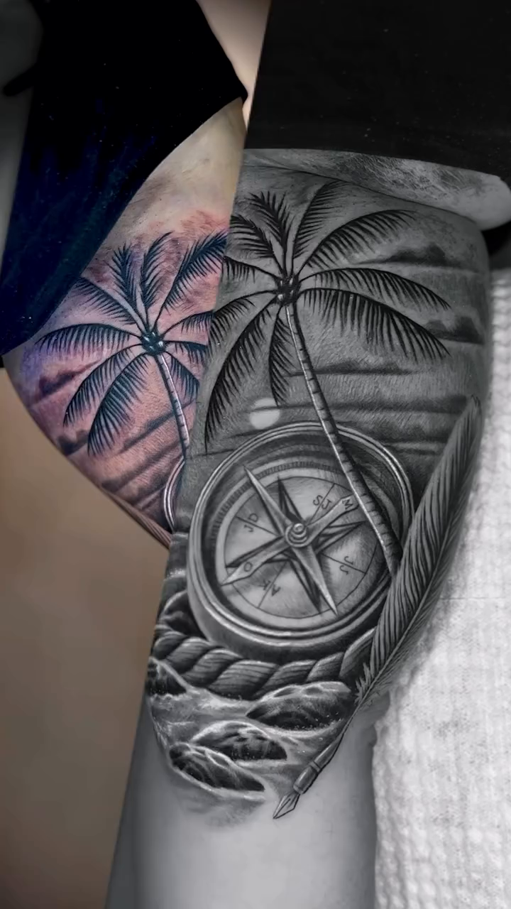 Tattoo by @tattoo_done — black_and_grey, realism