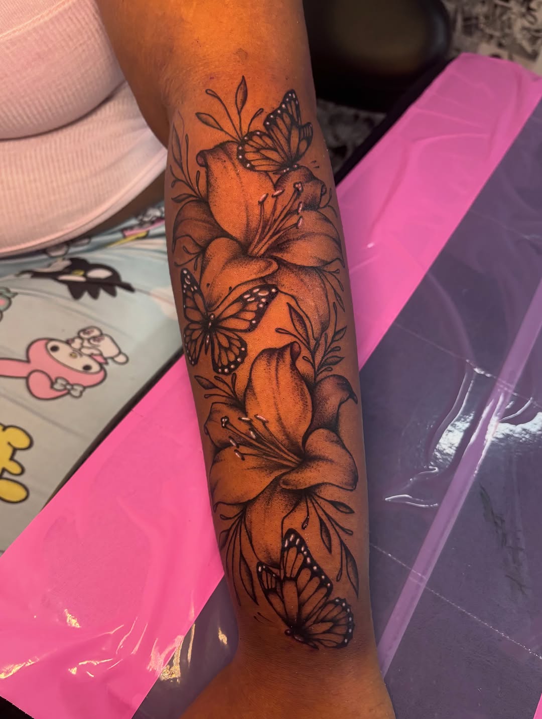 Tattoo by @monet_inks — black_and_grey, realism