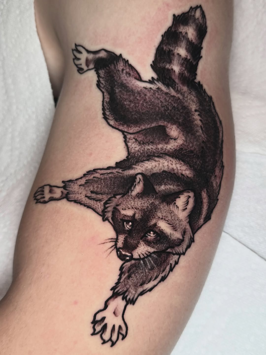 Tattoo by @starrdvst_ โ realism, black_and_grey
