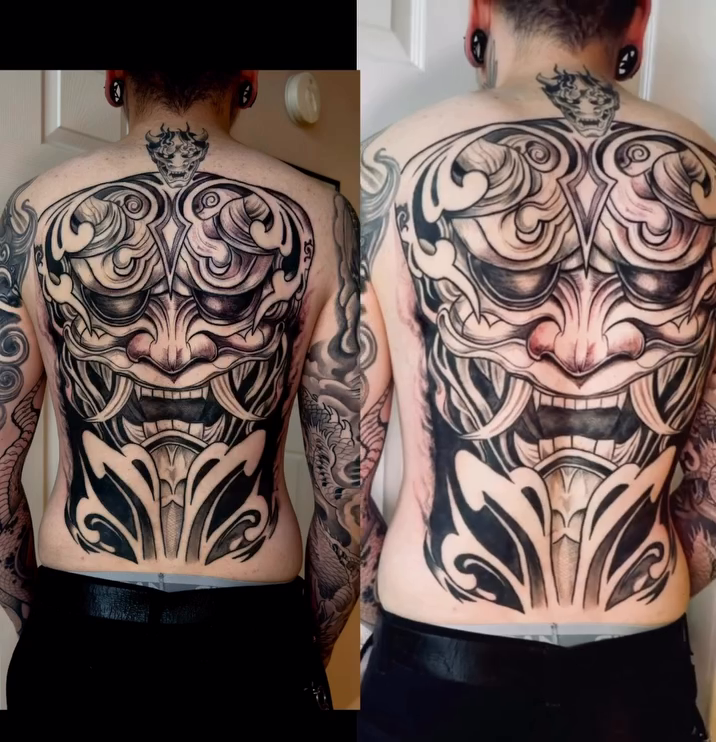 Tattoo by @inkfinery — japanese_irezumi, blackwork