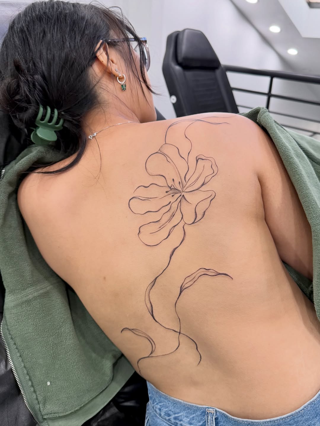 Tattoo by @pomaikai.artistry — fine_line